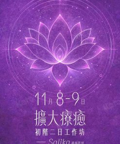 11/8-9 擴大療癒 初階二日工作坊－Salika 帶領